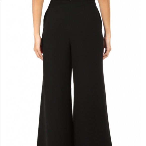 Zimmermann Black Wide Leg High Waisted Trouser - Picture 7 of 15